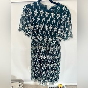 Ivy City Co. Amelia Dress in Green